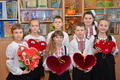 Учні школи-інтернату №4 підготували валентинки воїнам зони АТО